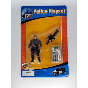 Police Play Set Includes Officer And The Officer's Tackical Gear